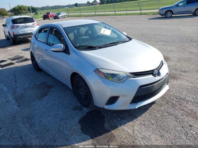  Salvage Toyota Corolla