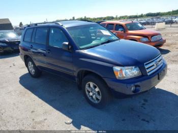  Salvage Toyota Highlander