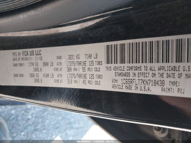 Ram 1500 Rebel  4x4 5'7 Box Image 10