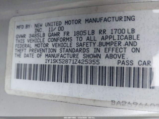 Chevrolet Prizm Image 8