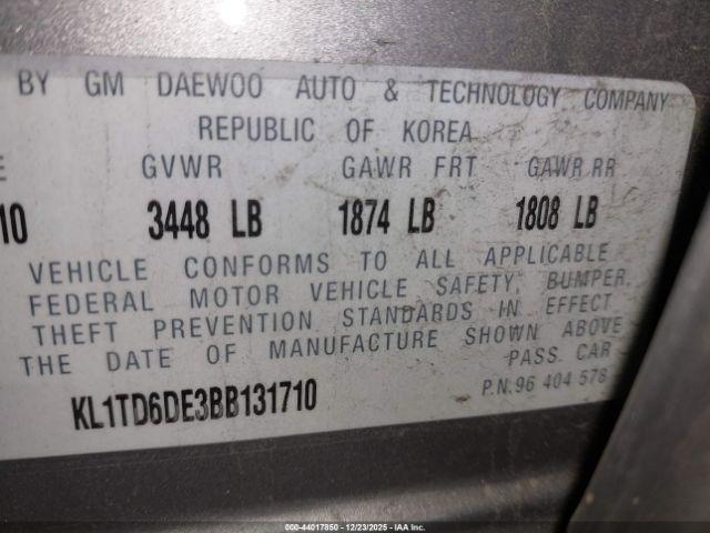 Chevrolet Aveo 1lt Image 2