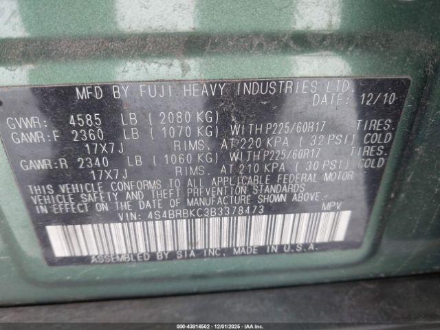 Subaru Outback 2.5i Limited Image 2