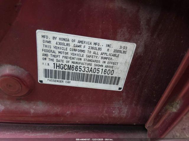 Honda Accord 3.0 Ex Image 11