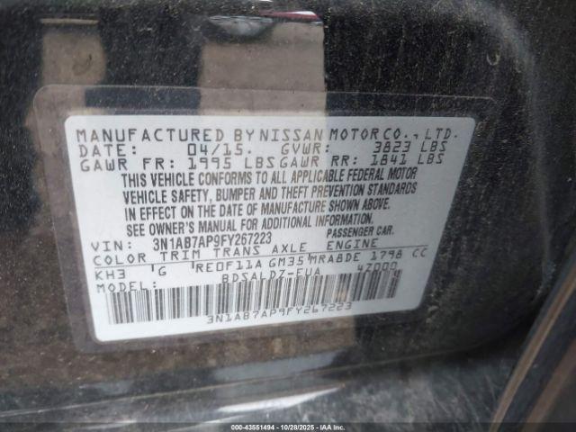 Nissan Sentra Sv Image 3