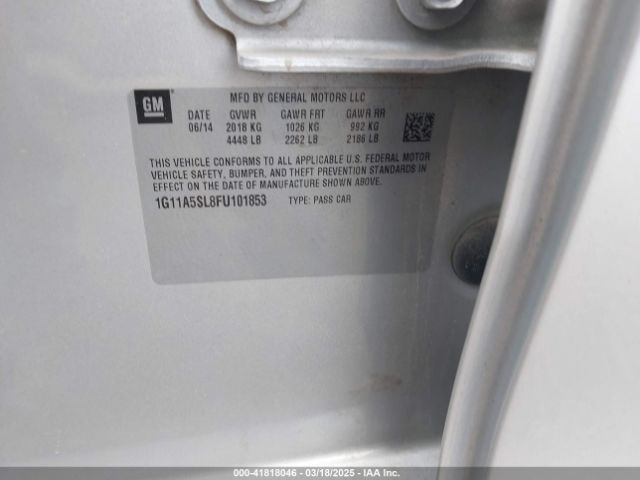 Chevrolet Malibu 1fl Image 9