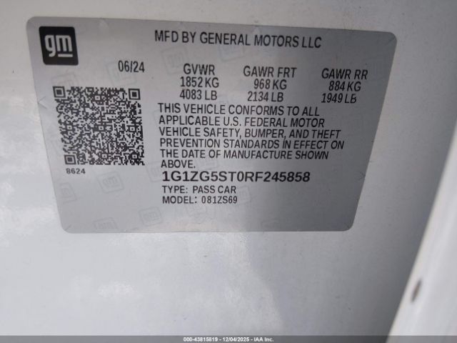 Chevrolet Malibu Fwd Rs Image 7